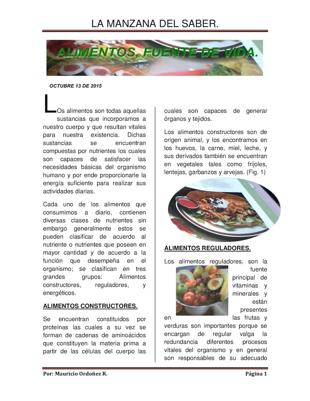 Calaméo - Articulo 3 Alimentos Calaméo - Articulo 3 Alimentos