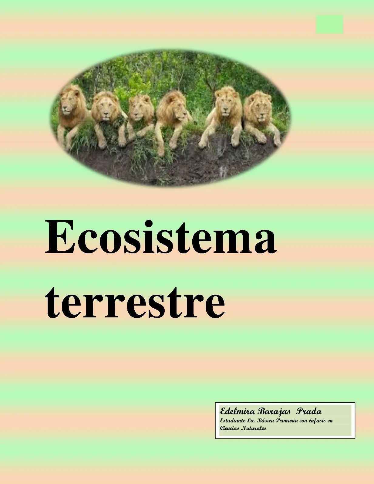 Calaméo - El Ecosistema Terrestre Ciencias Naturales