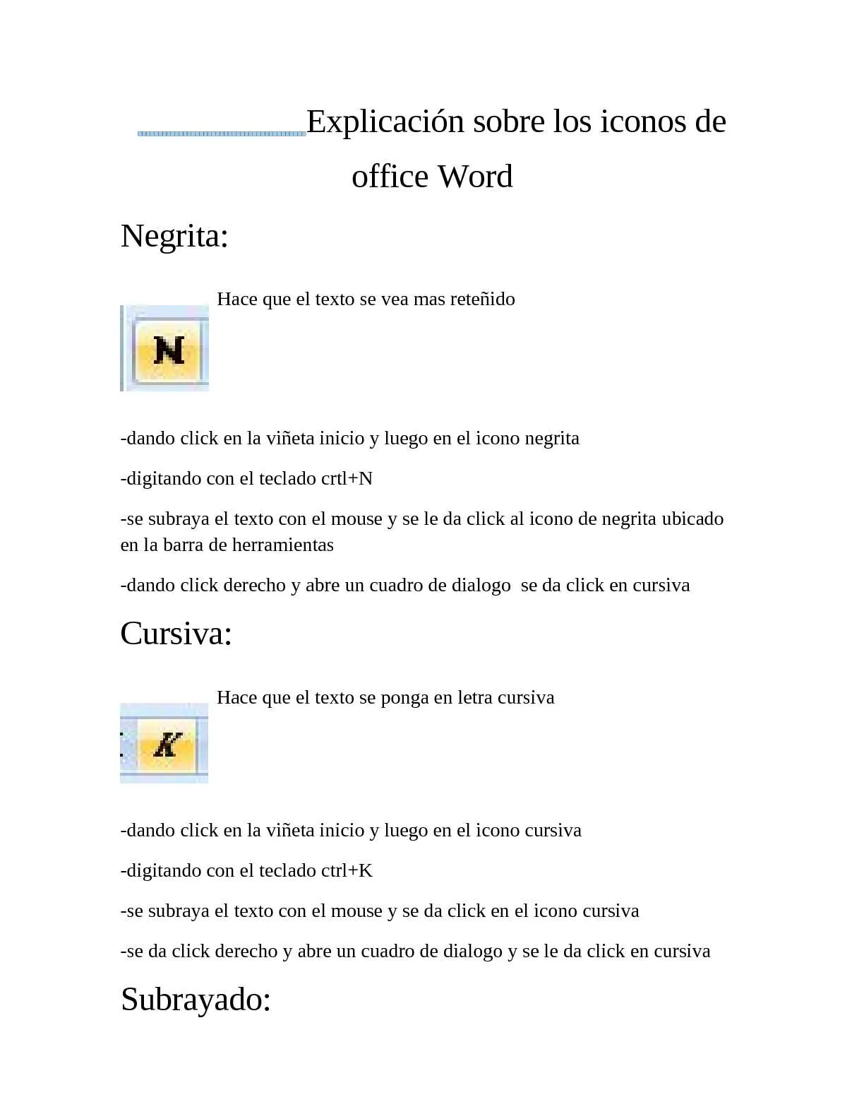 Calaméo - explicacion sobre los iconos de word 2007 Calaméo - explicacion sobre los iconos de word 2007
