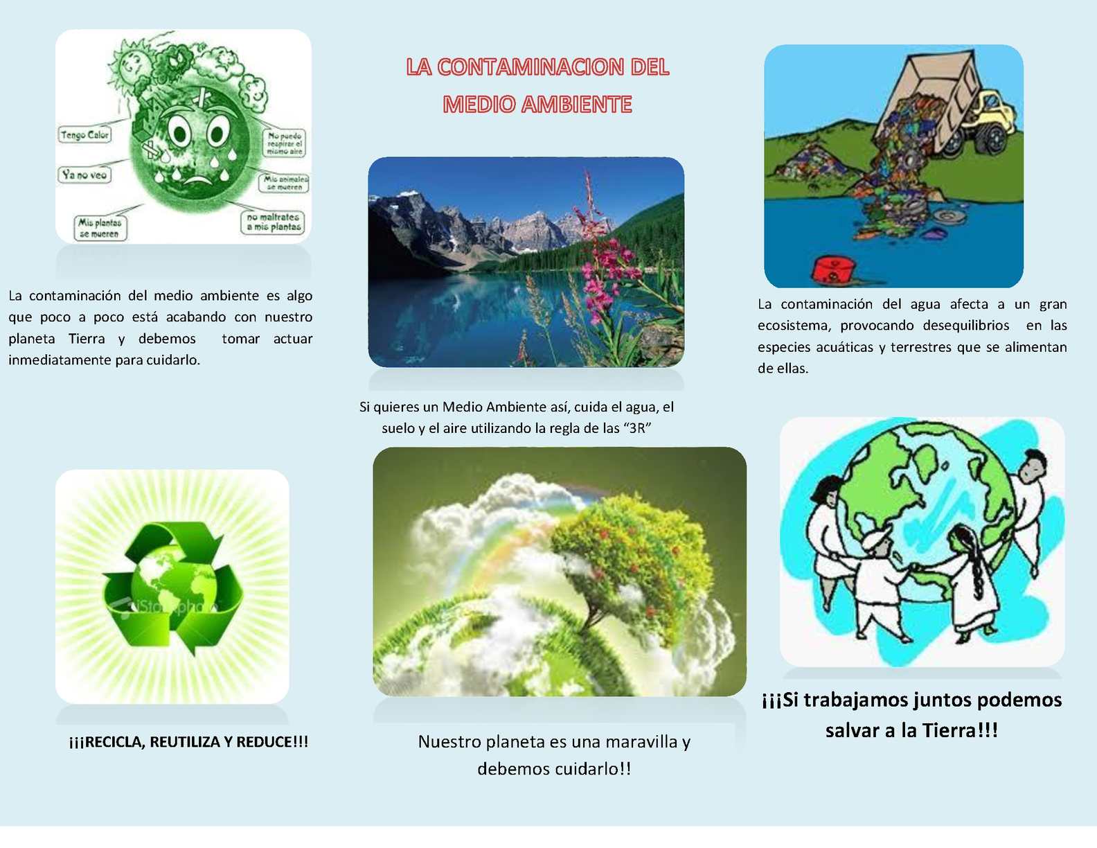 Calaméo - Folleto de la contaminación del medio ambiente Calaméo - Folleto de la contaminación del medio ambiente