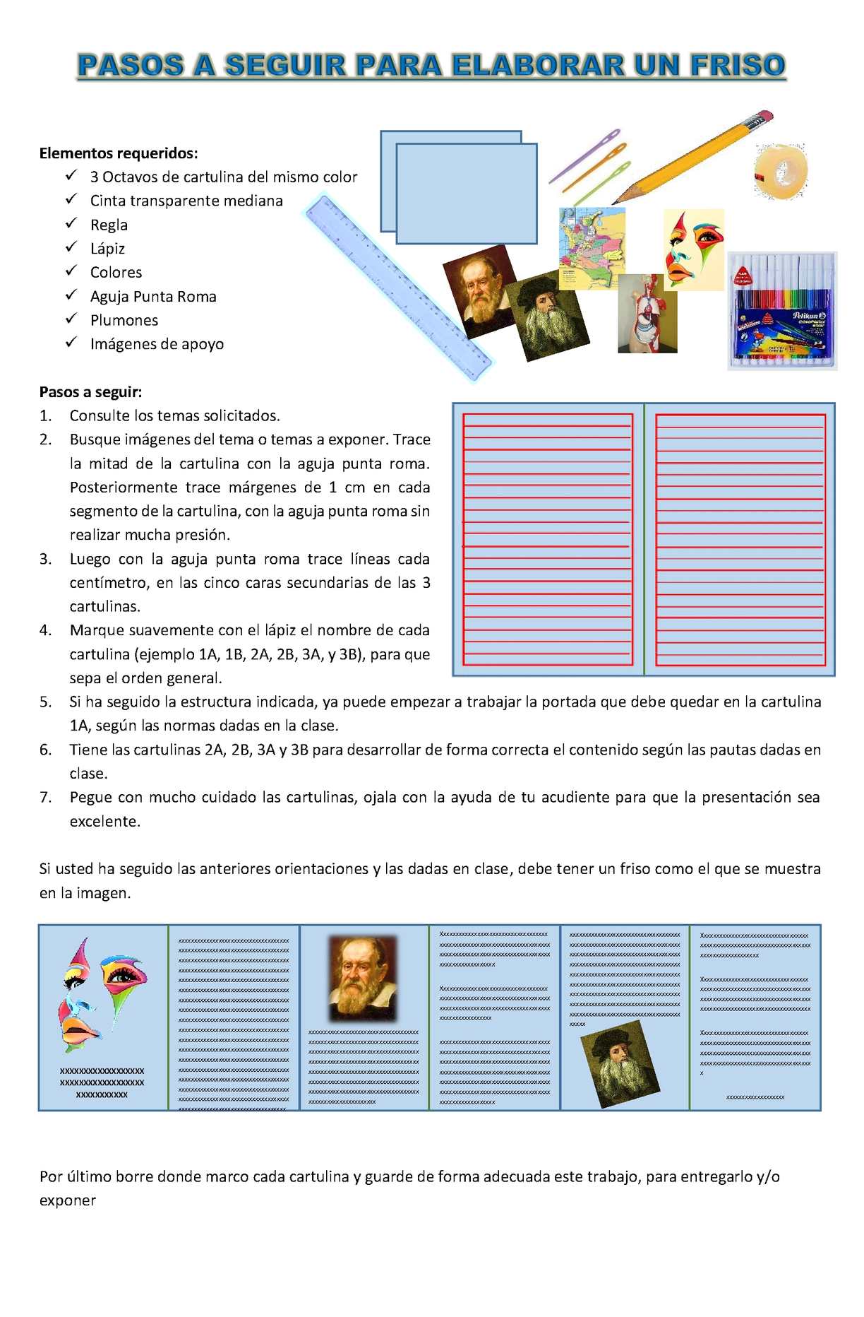 Calaméo - Pasos Para Elaborar Un Friso