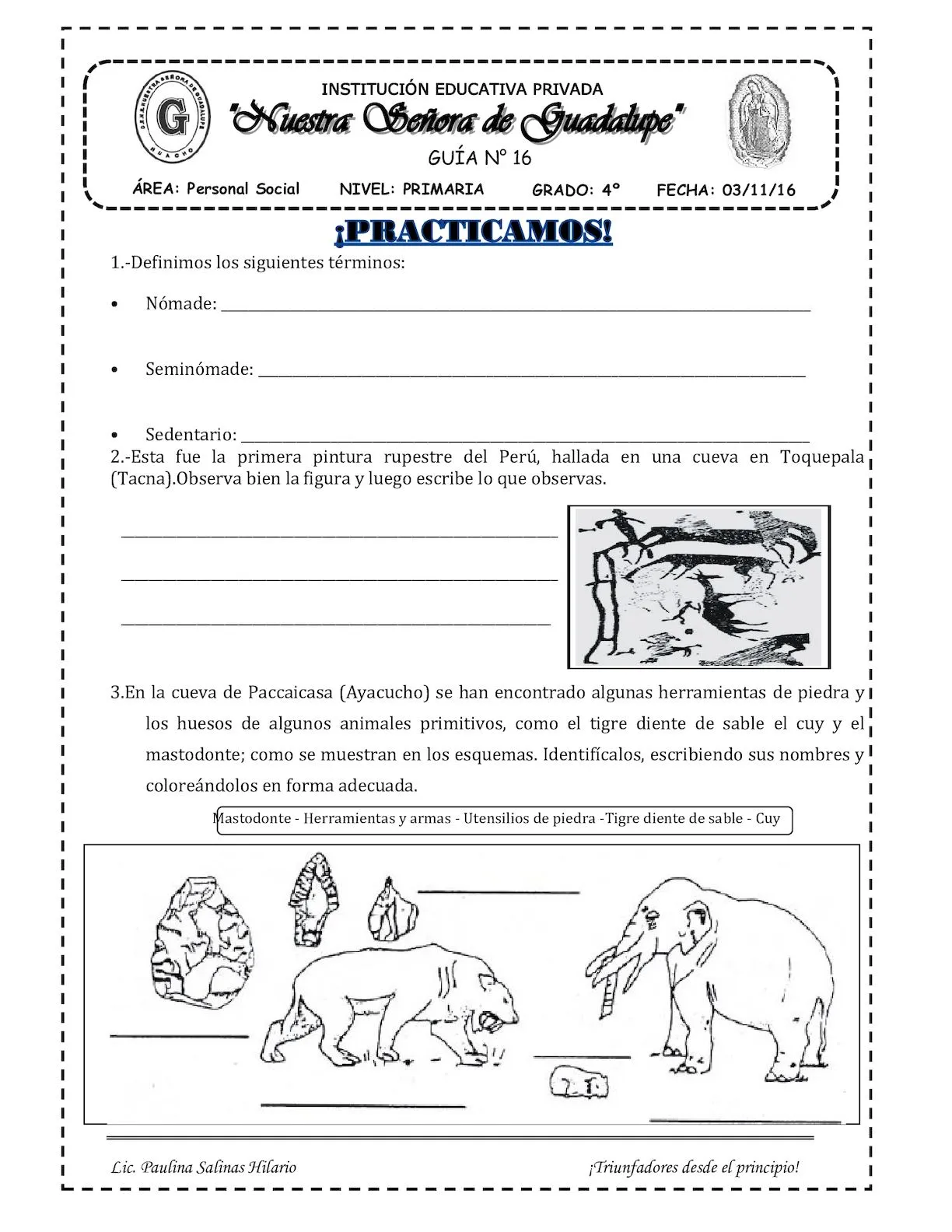 Calaméo - Primeros Pobladores Del Perú