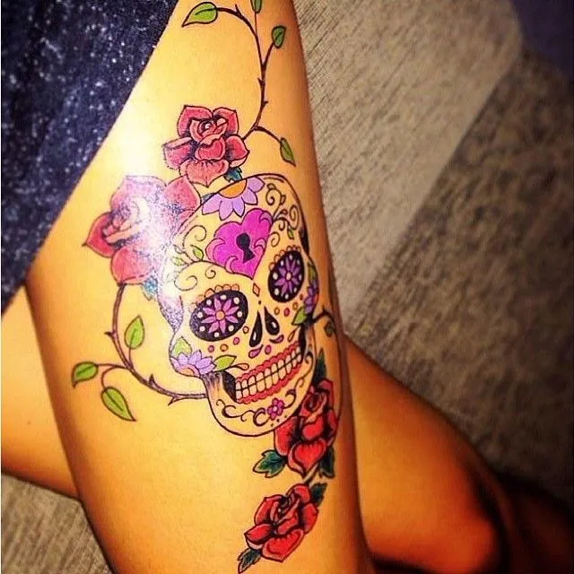 Calaveras - Tatuajes para Mujeres