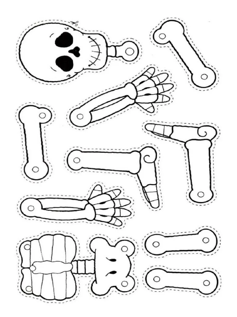 Calavera para Armar | PDF