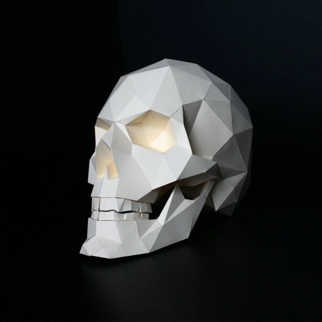 Calavera / Artesanía de papel / Objeto de papel / Poli polietileno realista / Escultura de polígono 3D / Descarga en PDF / incluyendo archivo pdo y dxf para silueta - Etsy México Calavera / Artesanía de papel / Objeto de papel / Poli polietileno realista / Escultura de polígono 3D / Descarga en PDF / incluyendo archivo pdo y dxf para silueta - Etsy México
