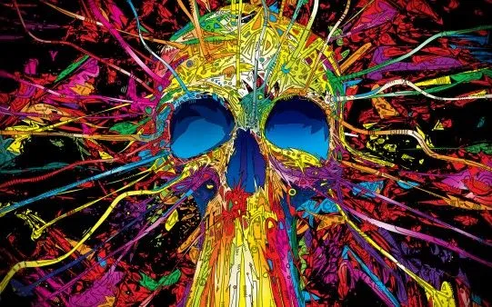 Calavera Colorida - El fondo de escritorio perfecto está aquí. Calavera Colorida - El fondo de escritorio perfecto está aquí.