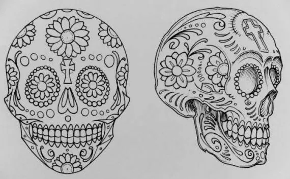 Calavera Mexicana | drawings/art | Pinterest | Mexico and Php