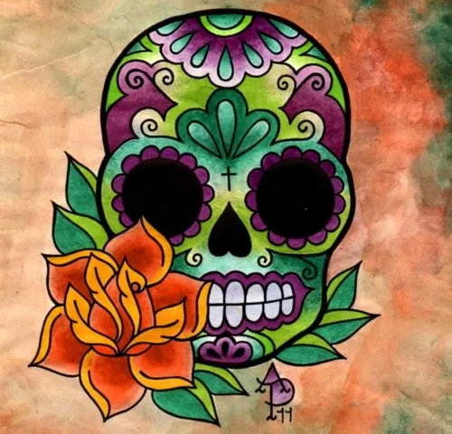 calavera mexicana flor | Tanta TINTA tonta! | Pinterest | Posts calavera mexicana flor | Tanta TINTA tonta! | Pinterest | Posts