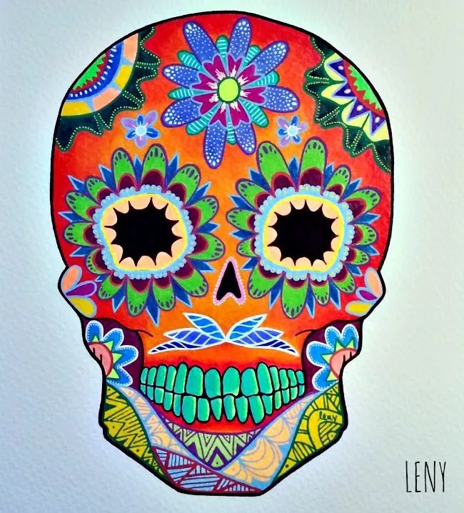 CALAVERA MEXICANA | Made by Leny