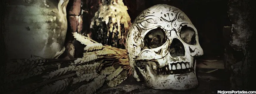 Calavera tatuada - ÷ Las Mejores Portadas para tu perfil de Facebook ÷ Calavera tatuada - ÷ Las Mejores Portadas para tu perfil de Facebook ÷