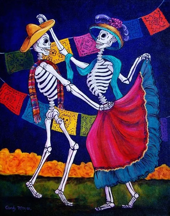 CALAVERAS BAILANDO - Imagui