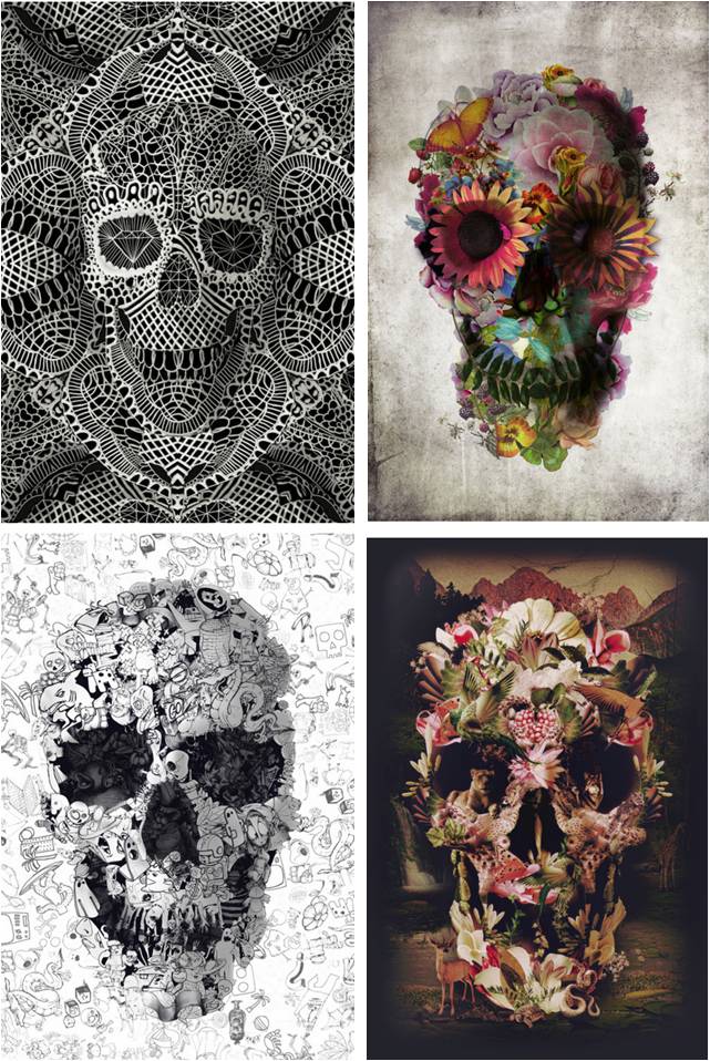 calaveras bonitas | bubbles on my planet
