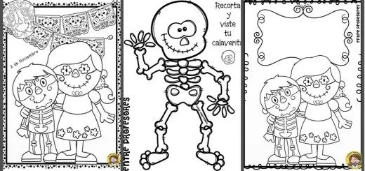 Calaveras y Catrinas para colorear, el DÍA DE LOS MUERTOS – Imagenes Educativas Calaveras y Catrinas para colorear, el DÍA DE LOS MUERTOS – Imagenes Educativas