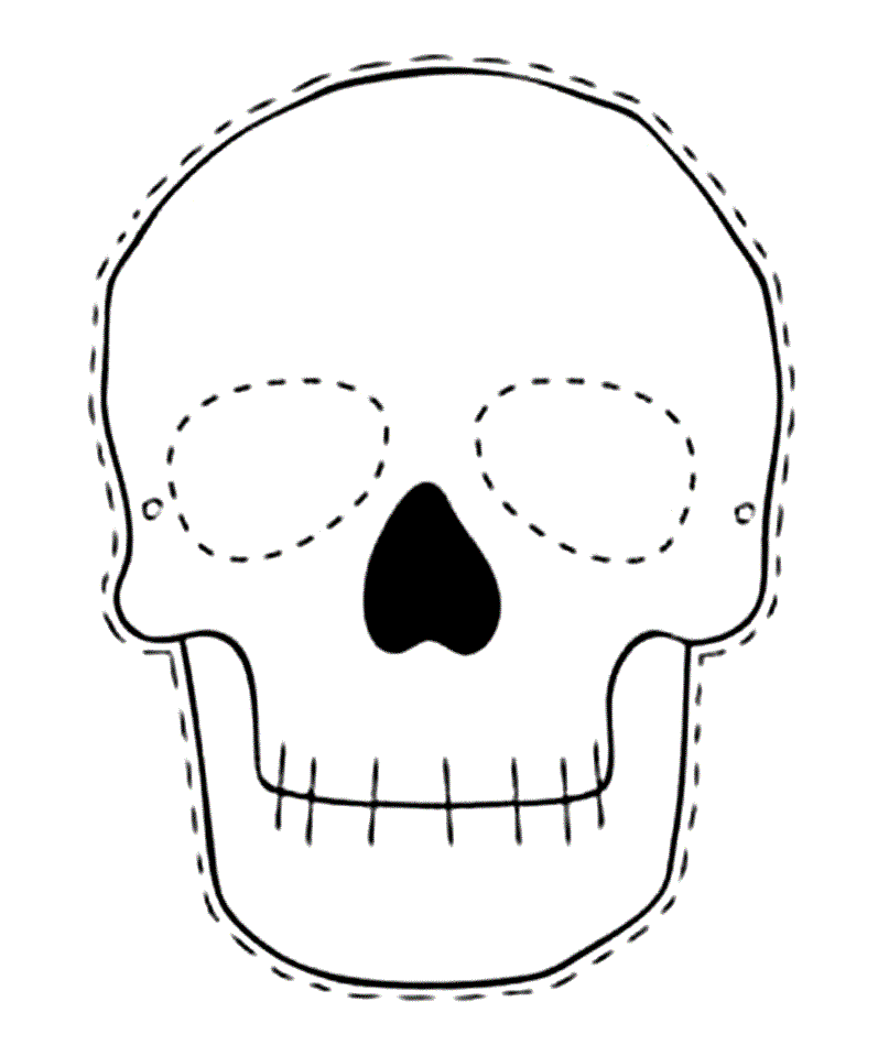 Calaveras para colorear e imprimir - Imagui Calaveras para colorear e imprimir - Imagui