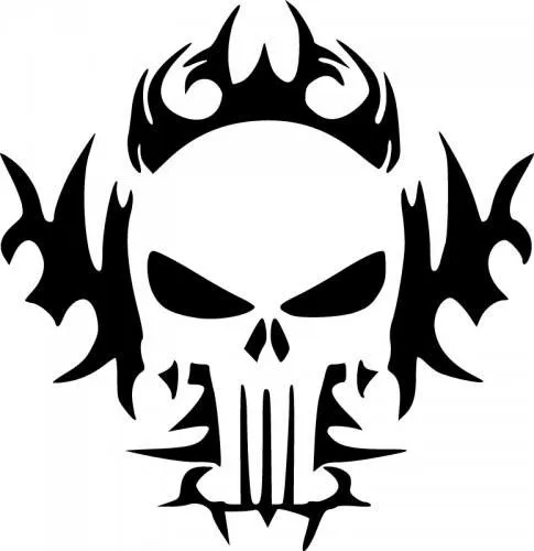 Calaveras con estilo tribal especiales para diseños o tatuajes ... Calaveras con estilo tribal especiales para diseños o tatuajes ...