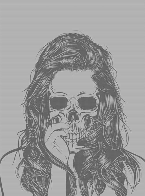 Calaveras hipsters tumblr - Imagui