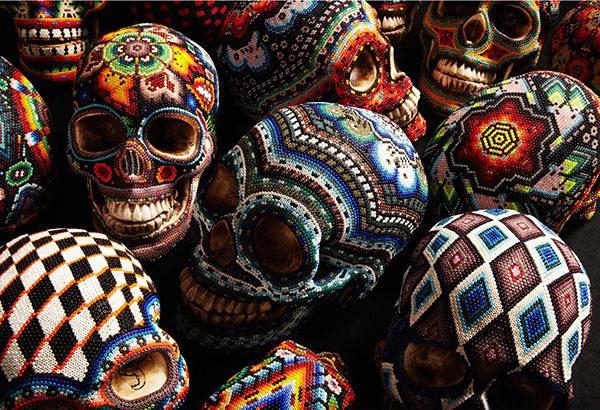 Calaveras huicholes – Marcianos