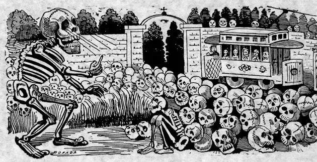 Las calaveras (literarias) o panteones | Como en el tianguis