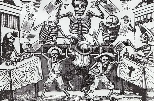 Las calaveras (literarias) o panteones | Como en el tianguis Las calaveras (literarias) o panteones | Como en el tianguis