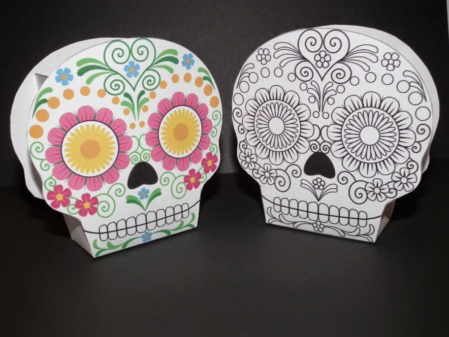 Calaveras Mexicanas: Cajas para Imprimir Gratis. - Ideas y material gratis para fiestas y celebraciones Oh My Fiesta! Calaveras Mexicanas: Cajas para Imprimir Gratis. - Ideas y material gratis para fiestas y celebraciones Oh My Fiesta!