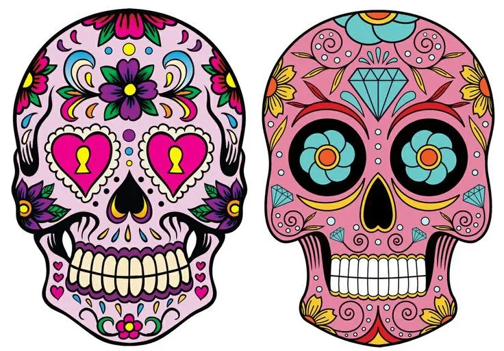 Calaveras mexicanas | Moments & Images | Pinterest | Makeup For ...