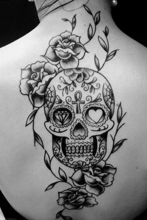 Tatuaje de calavera mexicana - Imagui