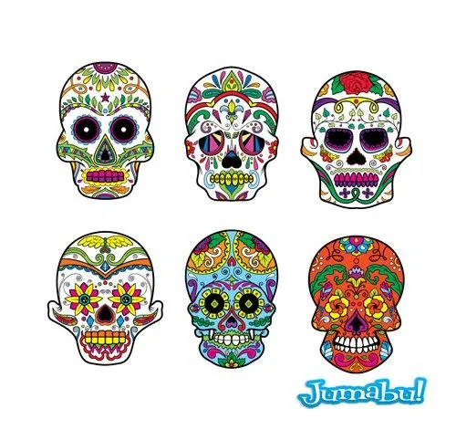 calaveras-mexico-vectorizadas