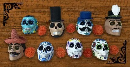 Cómo hacer calaveras para Día de Muertos.