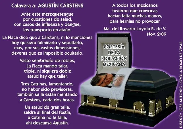 CALAVERAS POÉTICAS | RINCON POETICO LOYOLA