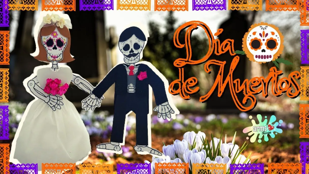 Calaveras vestidas // Manualidades de día de Muertos 