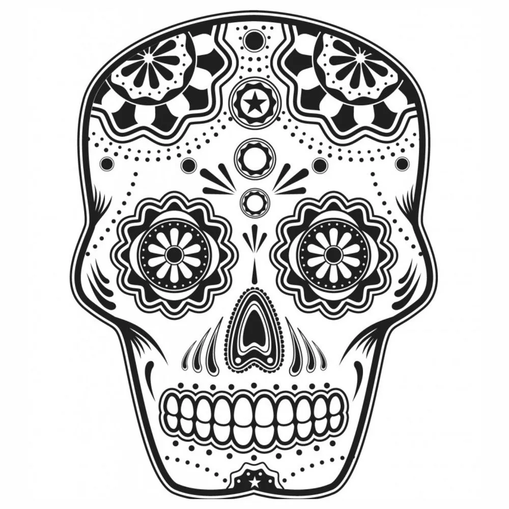 calaveras-y-catricas-para-colorear-8 – Imagenes Educativas