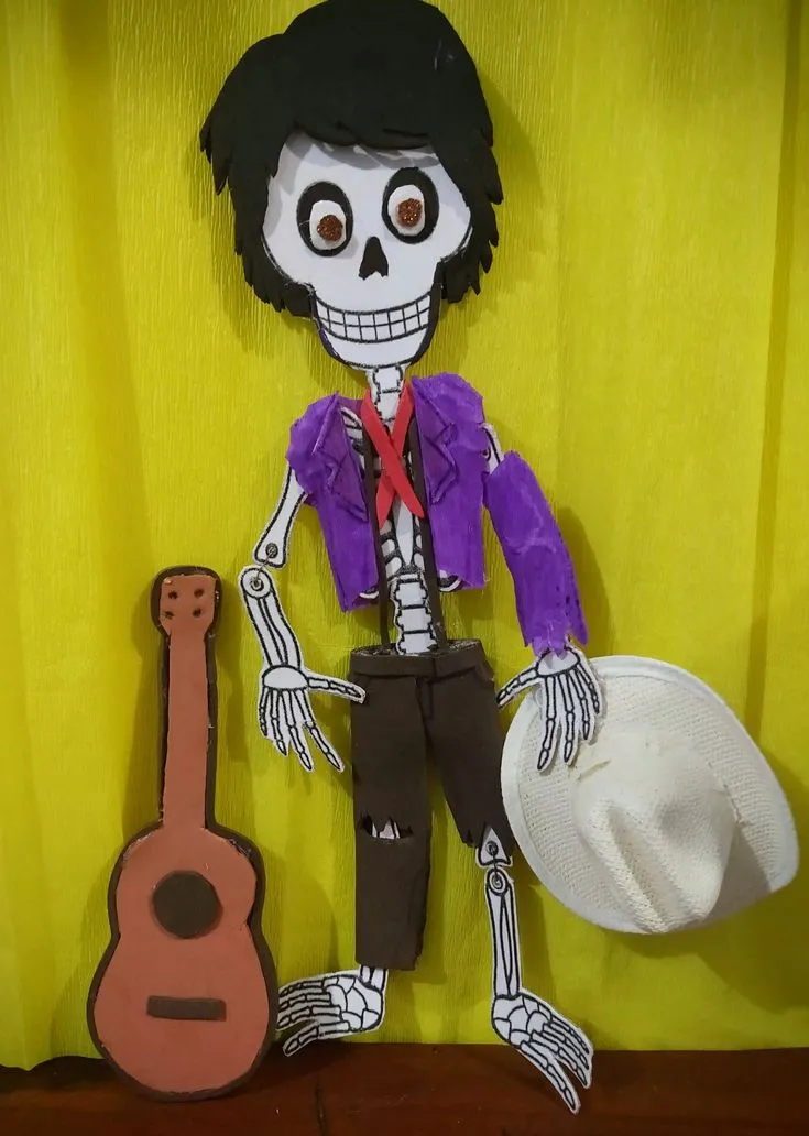 Calaverita de papel | Calaveras para vestir, Cosas de halloween, Calavera de papel Calaverita de papel | Calaveras para vestir, Cosas de halloween, Calavera de papel