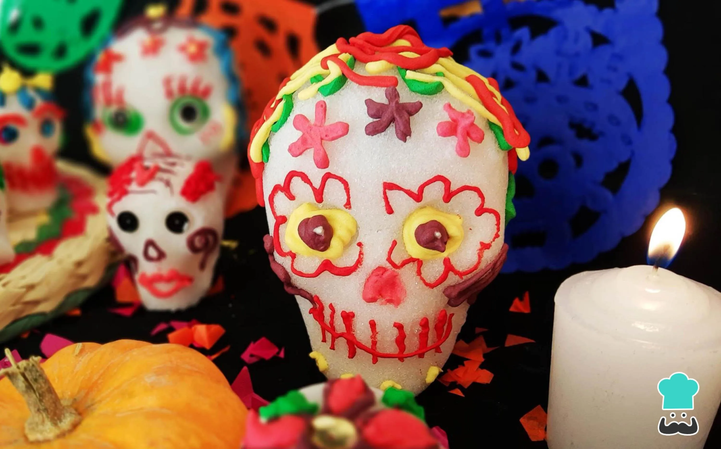 Cómo hacer calaveritas de azúcar - Receta mexicana fácil Cómo hacer calaveritas de azúcar - Receta mexicana fácil