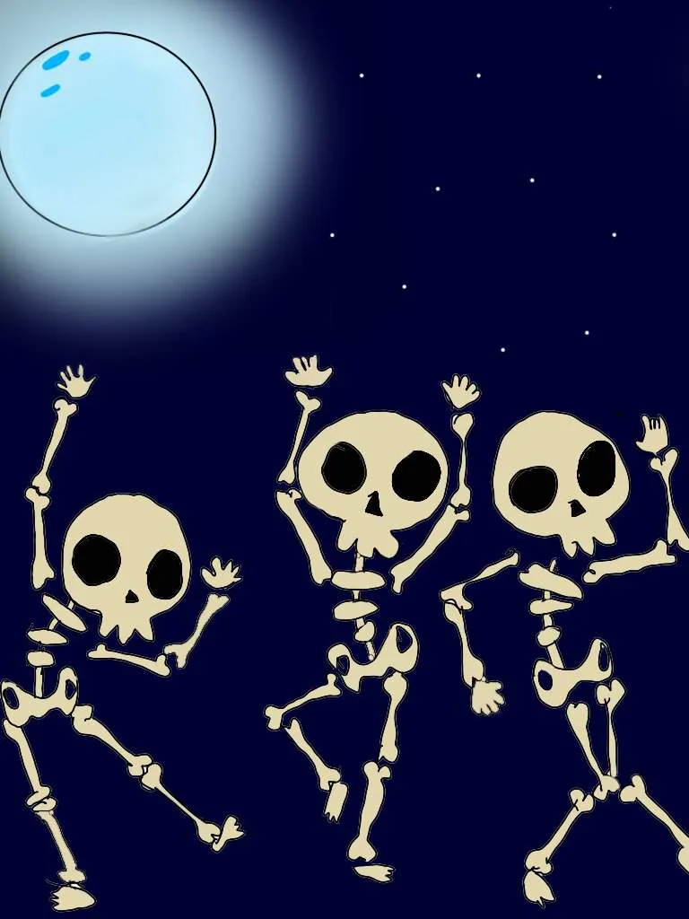 Calaveritas bailando