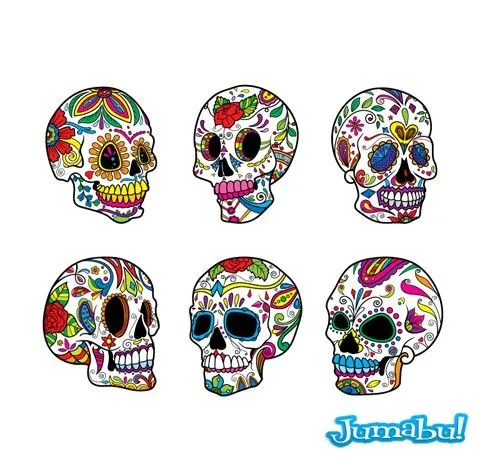 Calaveritas Mexicanas en Vectores | Muchos Recursos Diseño Gráfico!