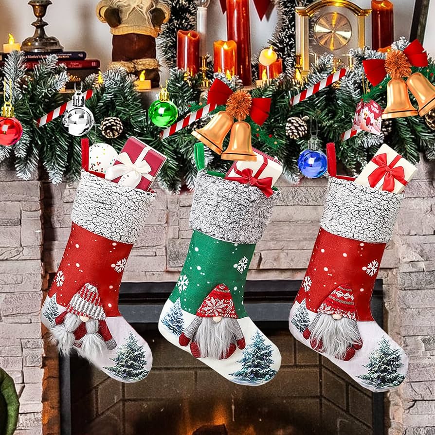 Calcetas Navideñas, Medias navideñas tamaño grande, 18 pulgadas, juego de 3 medias navideñas de Papá Noel, muñeco de nieve, renos, decoraciones navideñas, suministros para fiestas : Amazon.com.mx: Hogar y Cocina Calcetas Navideñas, Medias navideñas tamaño grande, 18 pulgadas, juego de 3 medias navideñas de Papá Noel, muñeco de nieve, renos, decoraciones navideñas, suministros para fiestas : Amazon.com.mx: Hogar y Cocina