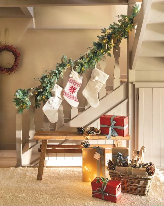 Calcetines de Navidad: la idea más amorosa, entrañable ¡y fácil! de  decoración navideña