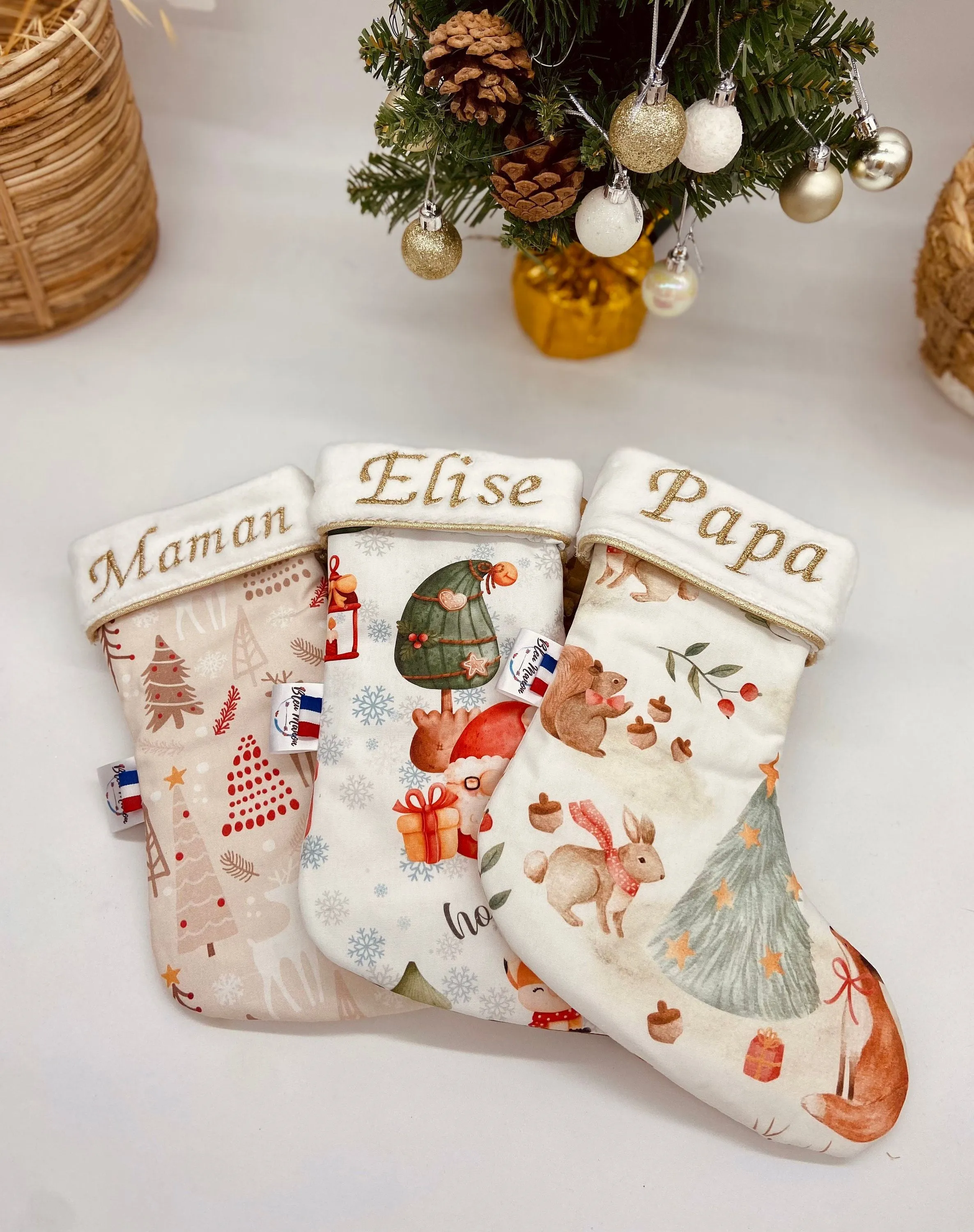 Calcetines de navidad - Etsy México