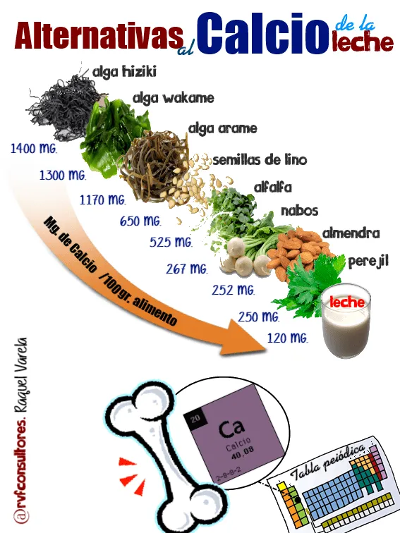 EXISTE EL CALCIO FUERA DE LA LECHE O LOS SUPLEMENTOS ...