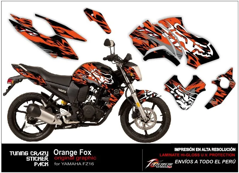 Calcomanias para moto fz16 - Imagui