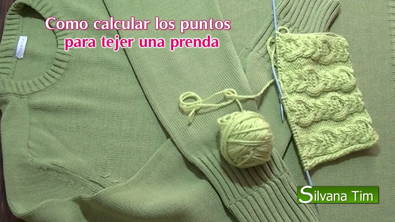 Como calcular los puntos para tejer una prenda. TEJIDO A DOS ... Como calcular los puntos para tejer una prenda. TEJIDO A DOS ...
