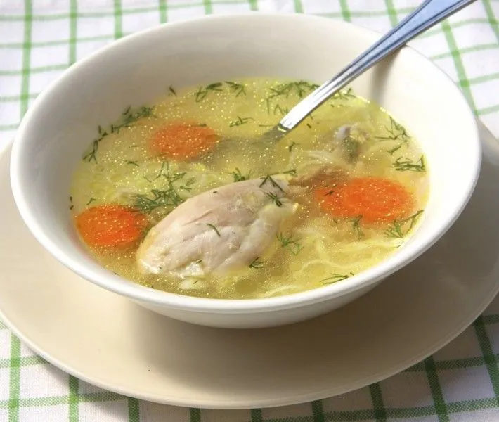 Caldo de pollo | sRecetas.ES