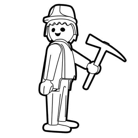 Dibujos para colorear de playmobil - Imagui