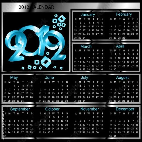 calendario 2012 © Lorecf #35406479 - See portfolio calendario 2012 © Lorecf #35406479 - See portfolio