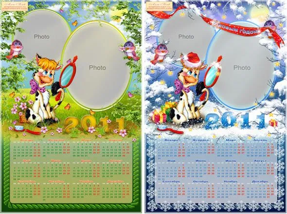 Calendario 2012 Para Ninos