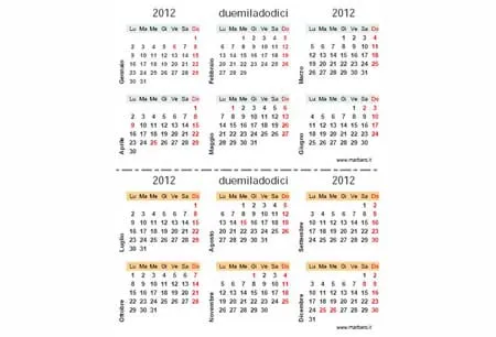 Calendari 2012 - Imagui
