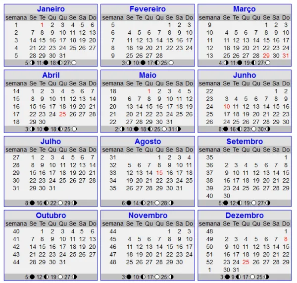 Calendario con semana numerada 2013 - Imagui