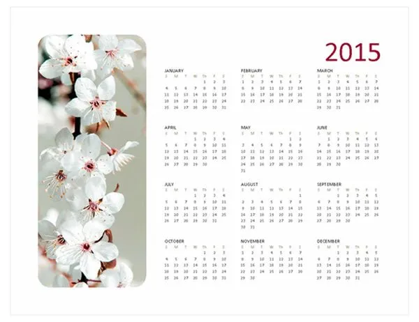 Calendario 2015 para imprimir, descarga más de 100 plantillas ... Calendario 2015 para imprimir, descarga más de 100 plantillas ...