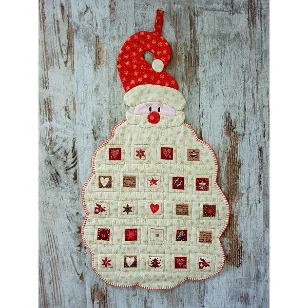 Calendario de adviento papá noel Diseño exclusivo y original de ... Calendario de adviento papá noel Diseño exclusivo y original de ...