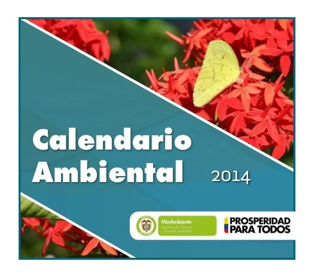 Calendario ambiental 2014